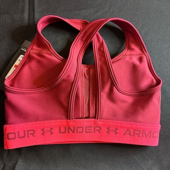 NWT Under Armour Crossback Mid Sports Bra (XS) - Picture 2 of 3